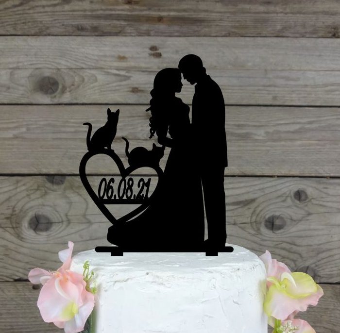 24 Cupcake-Topper Mit Katzenmotiv Schwarz Glitzernd - Für Geburtstag, Hochzeit & Katzenthema-Party